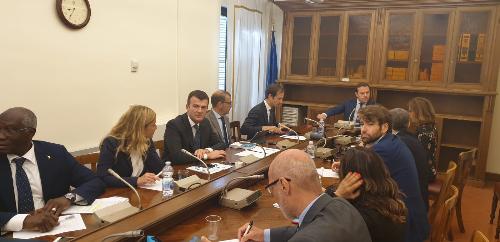 L'audizione del governatore Fvg, Massimiliano Fedriga, al Comitato parlamentare su Schengen
